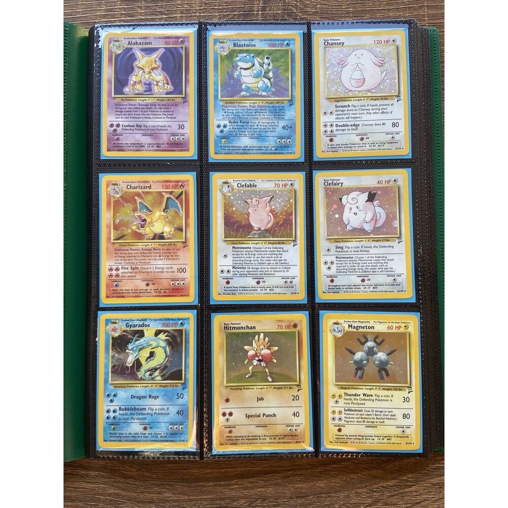 Base Set 2 130/130 100% Complete 2000 Cards Lot Charizard Pokemon WOTC [NM-MP]